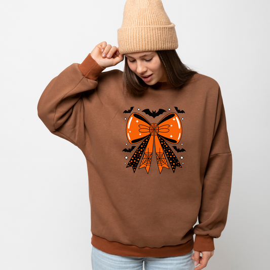 Halloween Bow Sweatshirt