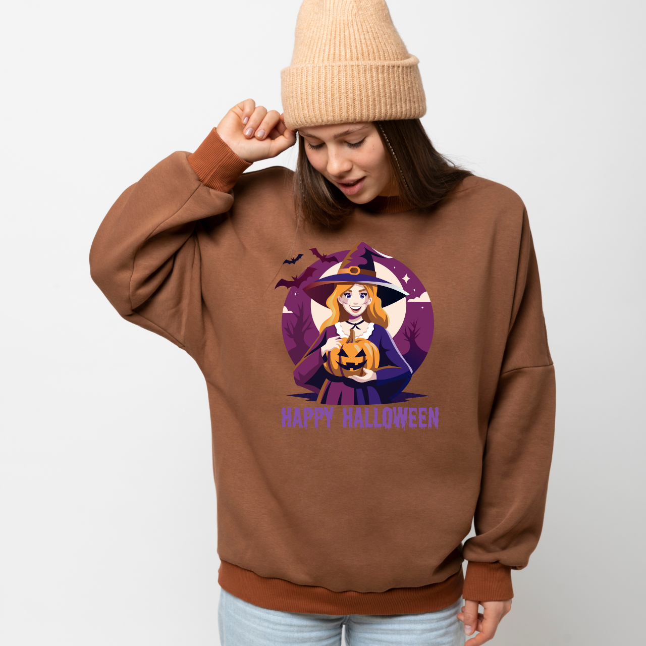 Happy Halloween Matching Family Sweatshirt