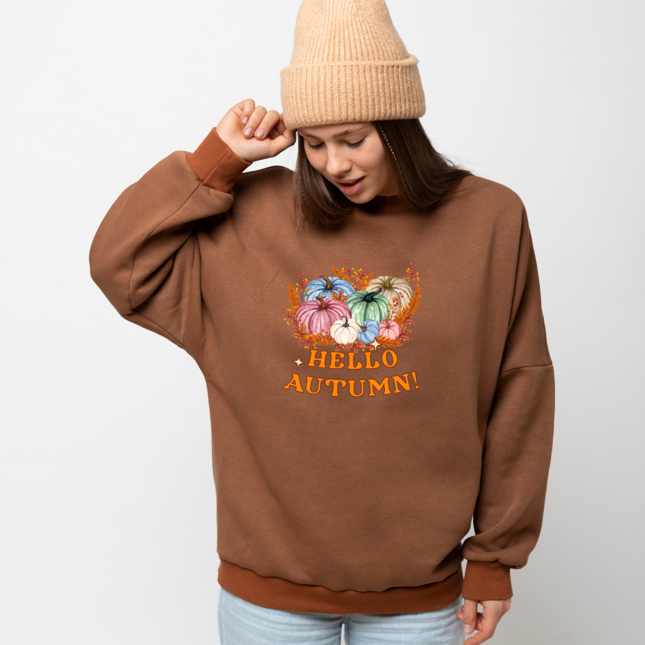 Hello Autumn Matching Family Sweatshirt