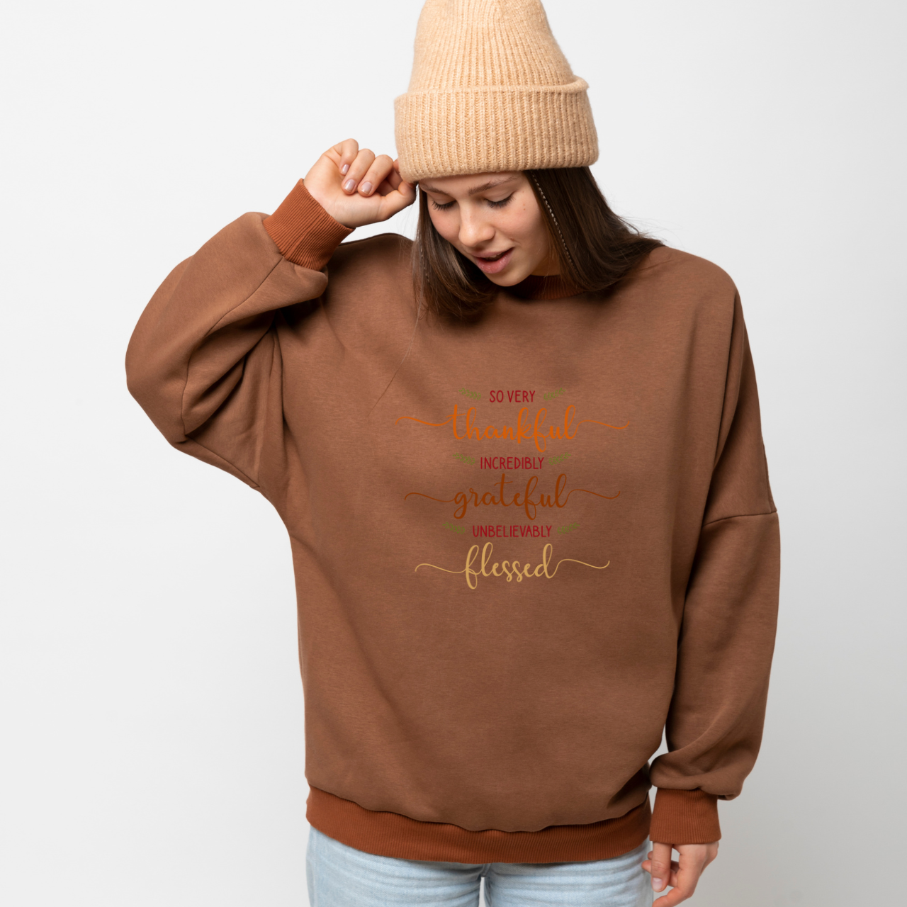 Fall Matching Family Outfit | Halloween & Thanksgiving Sweater | Pumpkin Season Mama & Me Sweatshirt