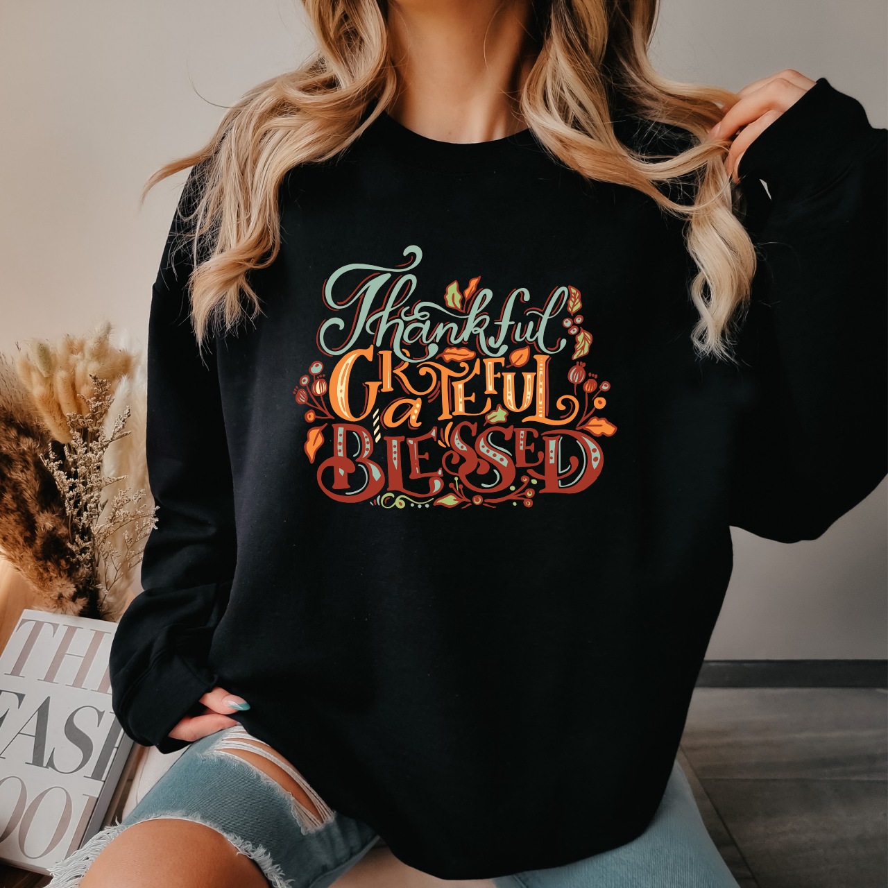 Fall Matching Family Outfit | Halloween & Thanksgiving Sweater | Pumpkin Season Mama & Me Sweatshirt