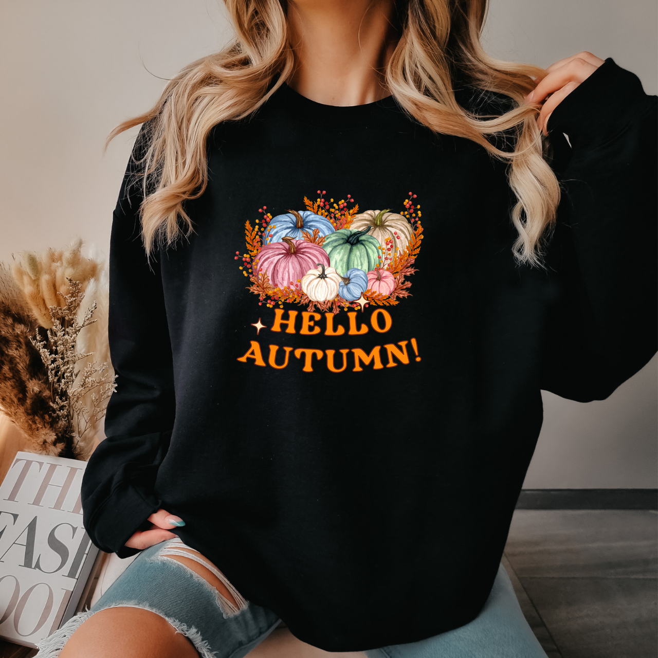 Hello Autumn Matching Family Sweatshirt