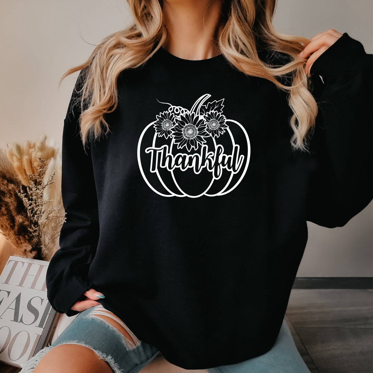 Pumpkin Season Mama & Me Sweatshirt | Fall Matching Family Outfit | Halloween & Thanksgiving Sweater