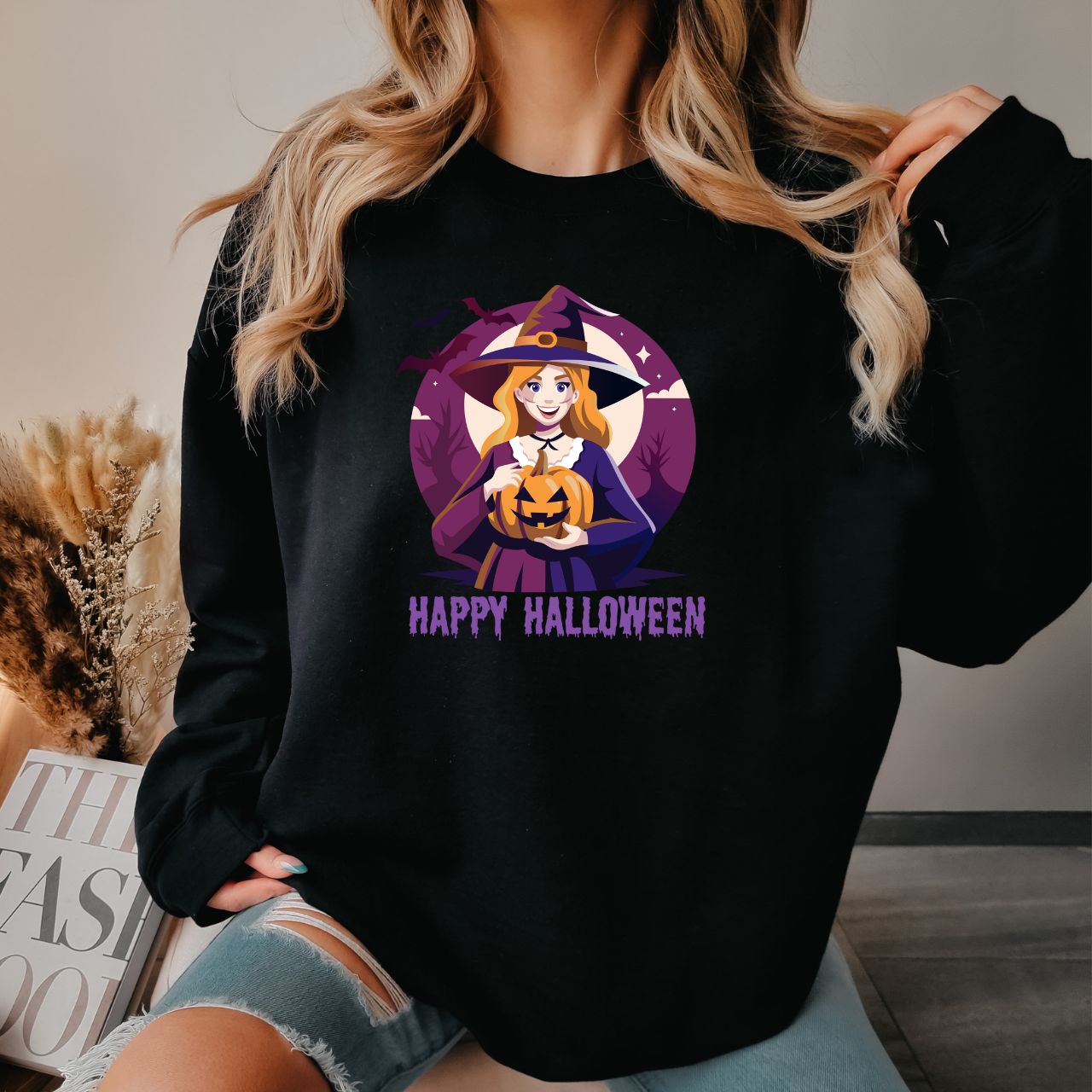 Happy Halloween Matching Family Sweatshirt