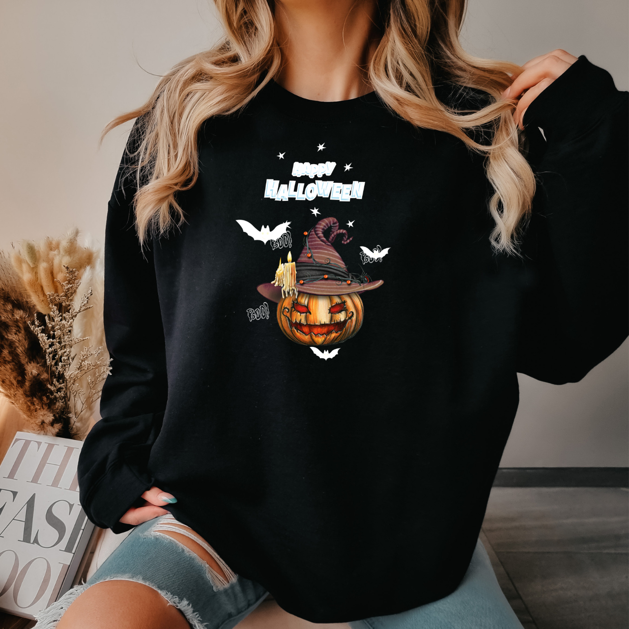 Halloween Pumpkin Sweatshirt