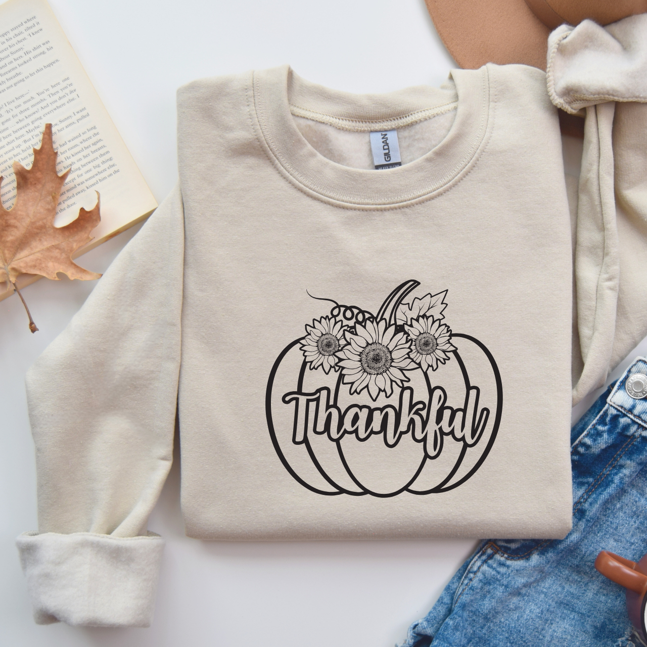 Pumpkin Season Mama & Me Sweatshirt | Fall Matching Family Outfit | Halloween & Thanksgiving Sweater