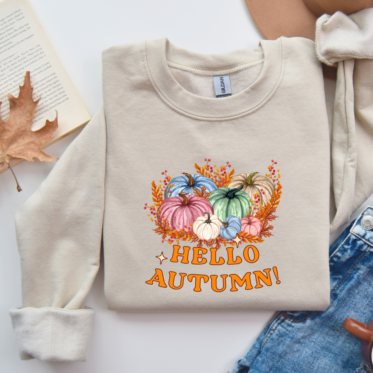 Hello Autumn Matching Family Sweatshirt