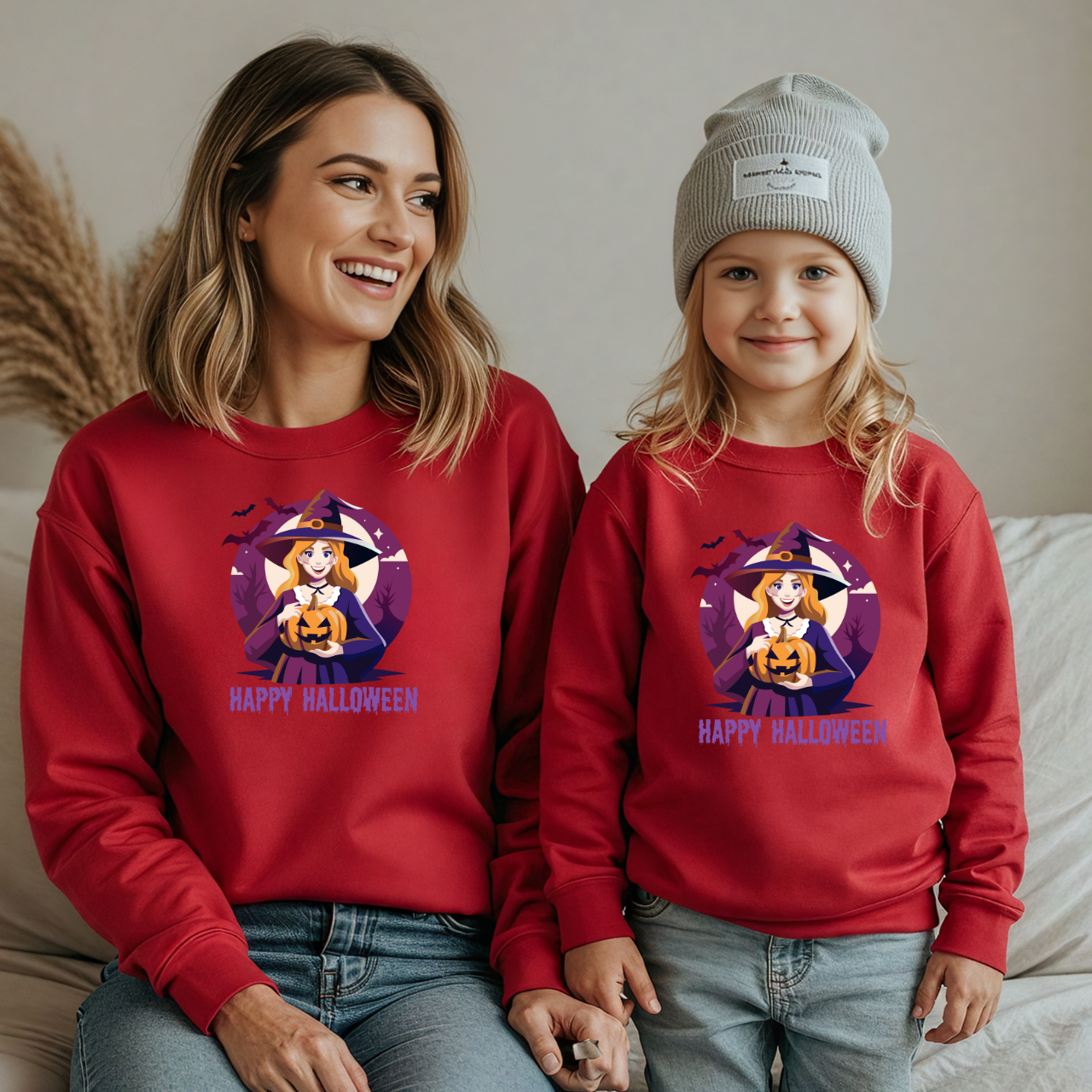 Happy Halloween Matching Family Sweatshirt