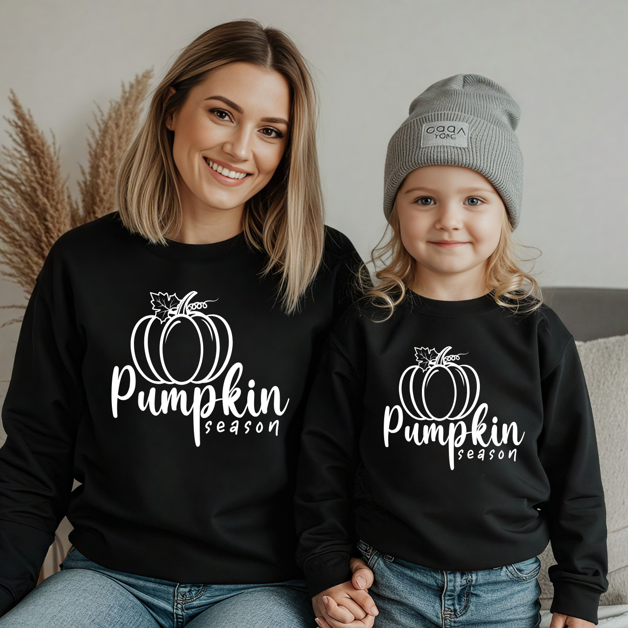 Mama & Me Pumpkin Season Sweatshirt