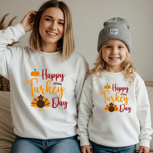 Mama and Me Fall Sweatshirt | Pumpkin Patch Outfit | Matching Halloween & Thanksgiving Crewneck