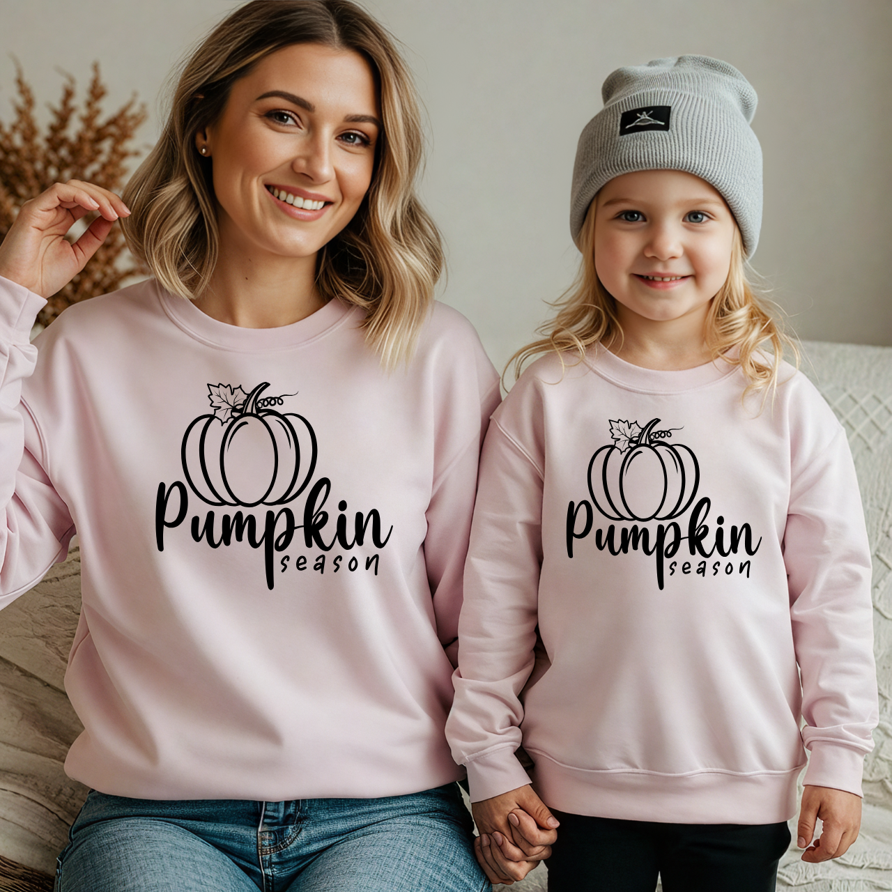 Mama & Me Pumpkin Season Sweatshirt