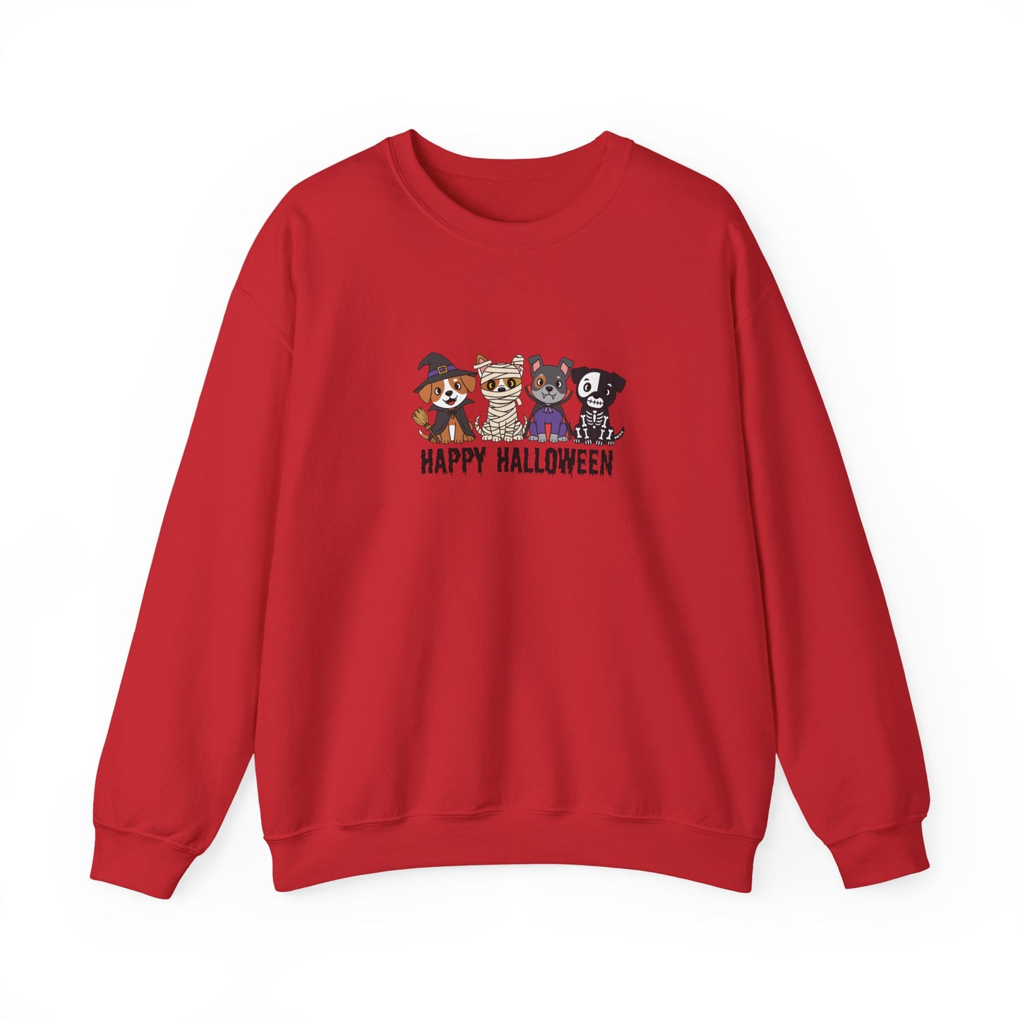 Happy Halloween Pet Crewneck Sweatshirt