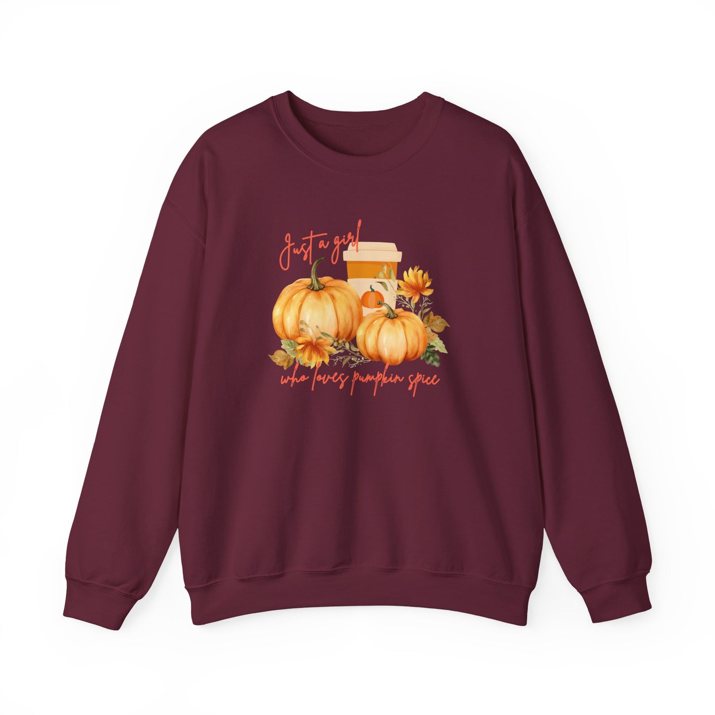 Autumn Pumpkin Crewneck Sweatshirt