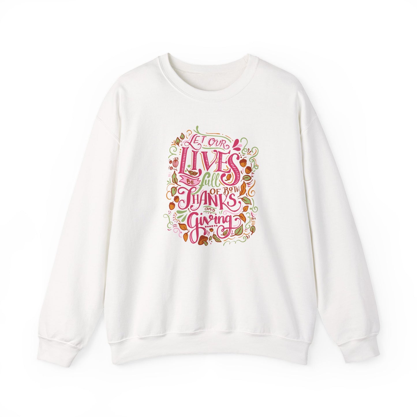 Thankful Vibes Crewneck Sweatshirt