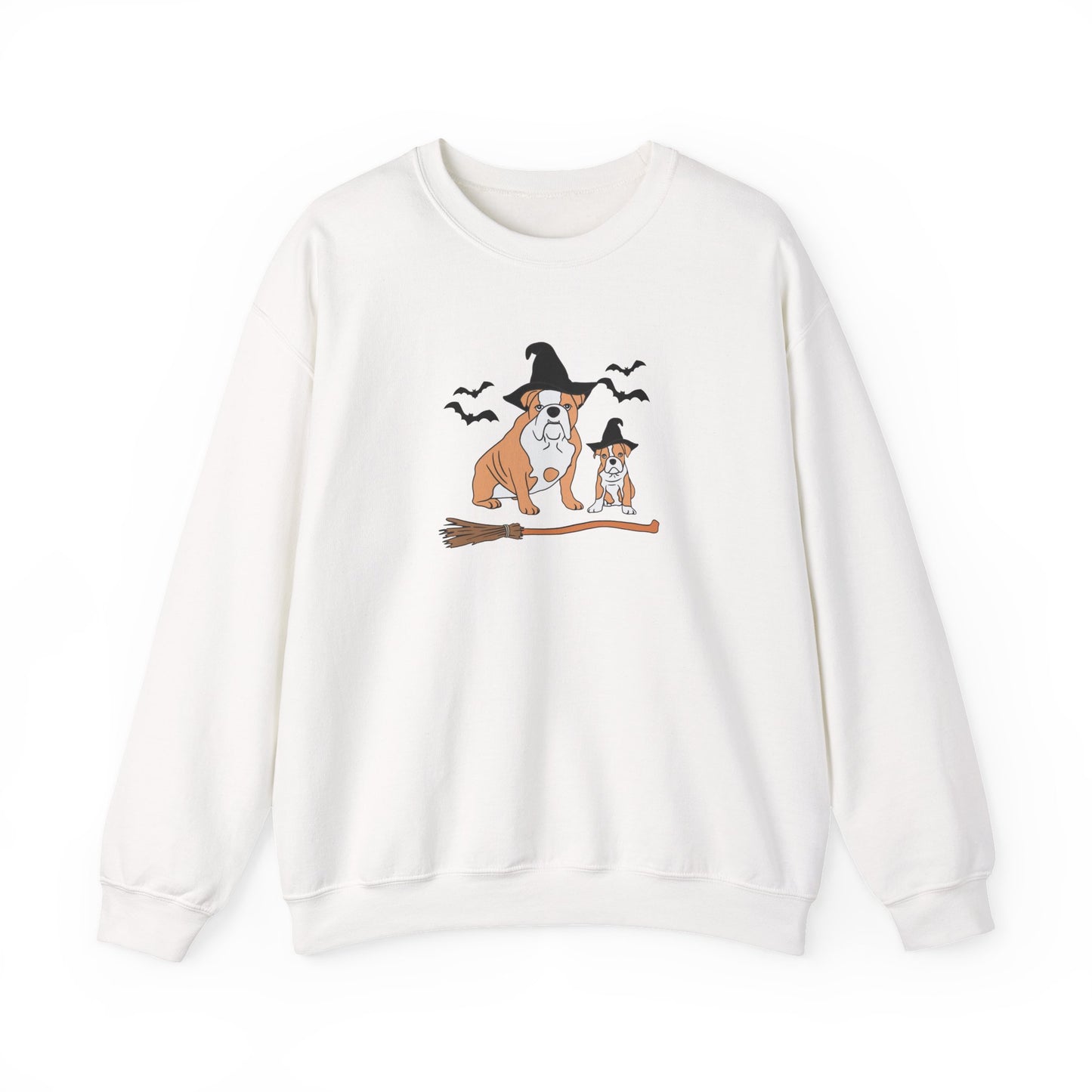 Halloween Dog Crewneck Sweatshirt, Cozy Fall Sweatshirt, Pet Lover Gift