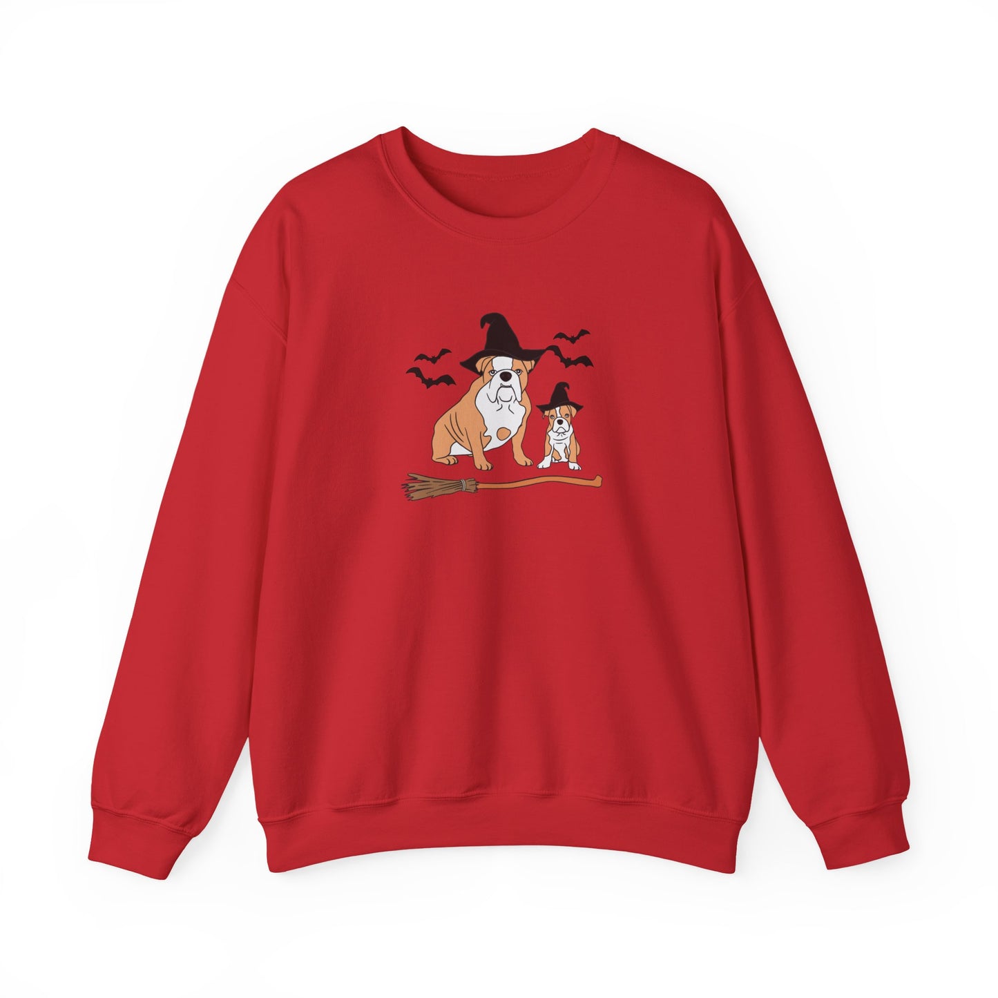 Halloween Dog Crewneck Sweatshirt, Cozy Fall Sweatshirt, Pet Lover Gift