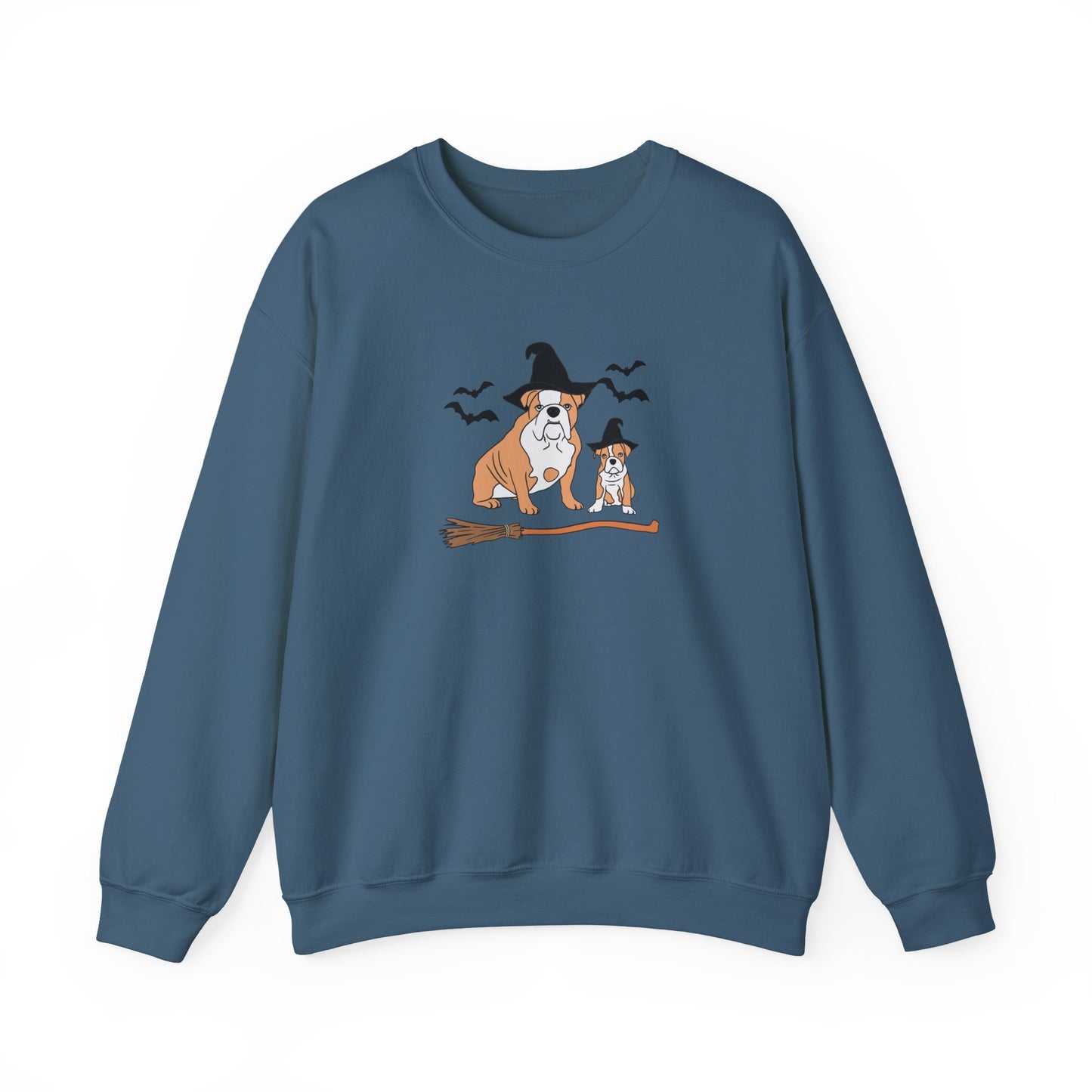 Halloween Dog Crewneck Sweatshirt, Cozy Fall Sweatshirt, Pet Lover Gift