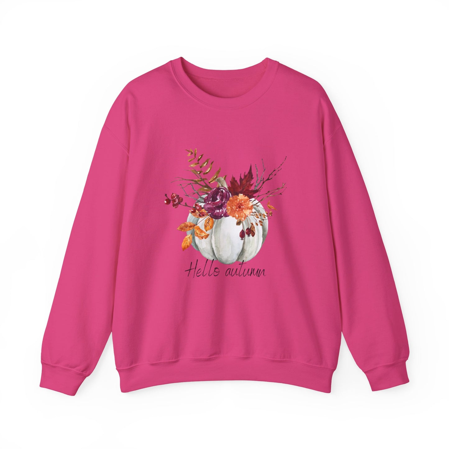 Autumn Floral Crewneck Sweatshirt