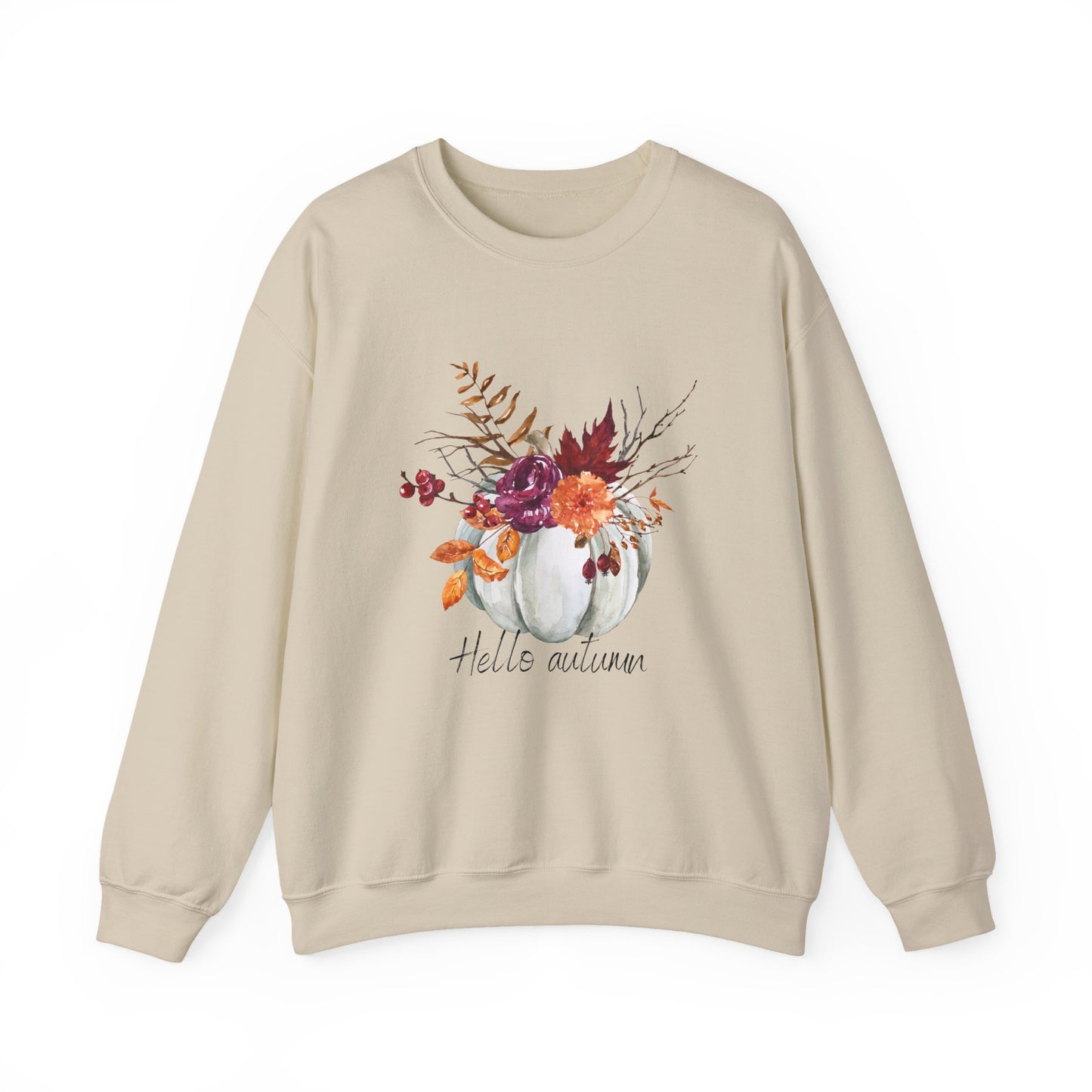 Autumn Floral Crewneck Sweatshirt