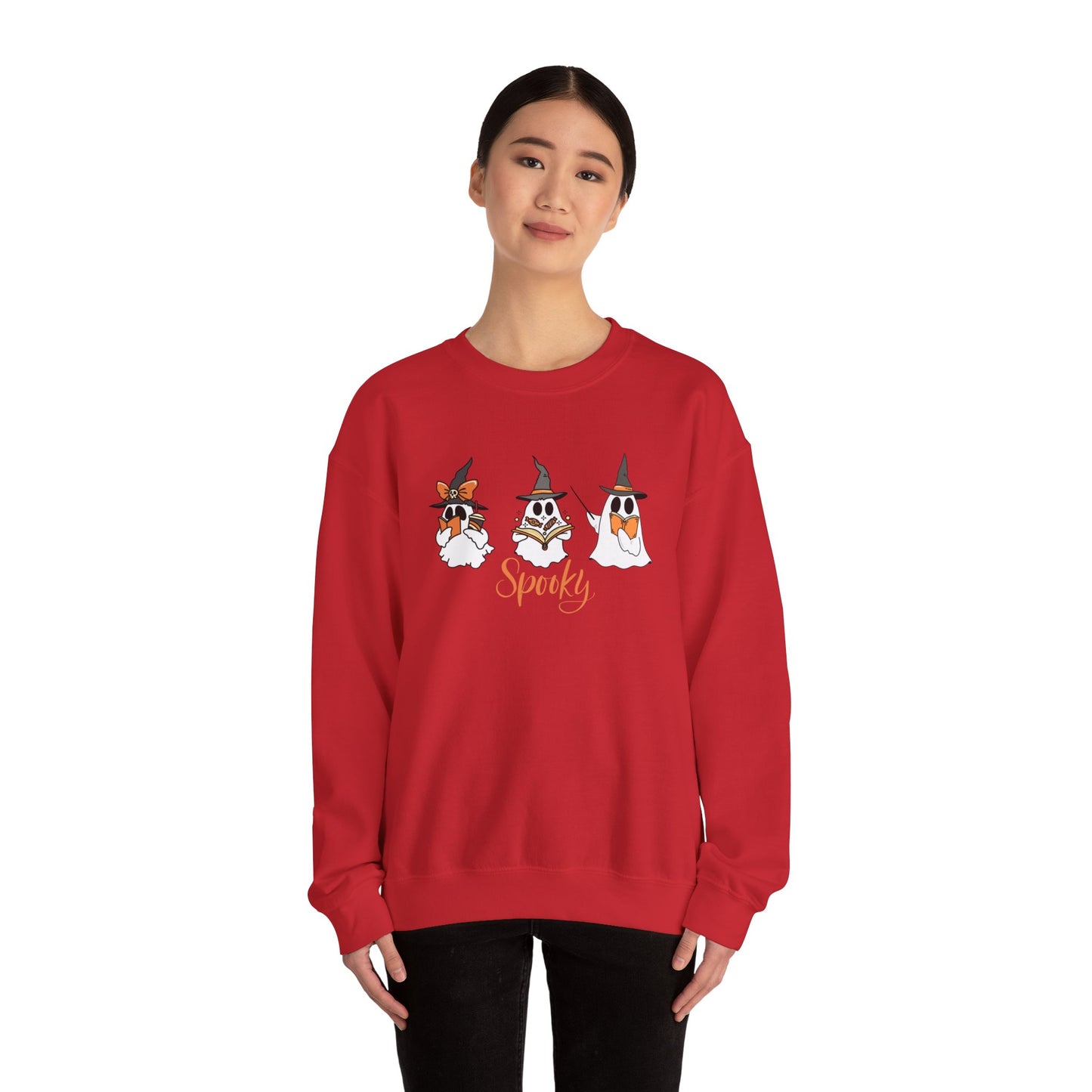 Spooky Crewneck Sweatshirt - Unisex Halloween Apparel