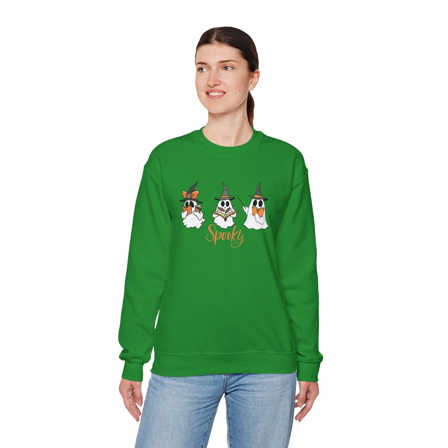 Spooky Crewneck Sweatshirt - Unisex Halloween Apparel