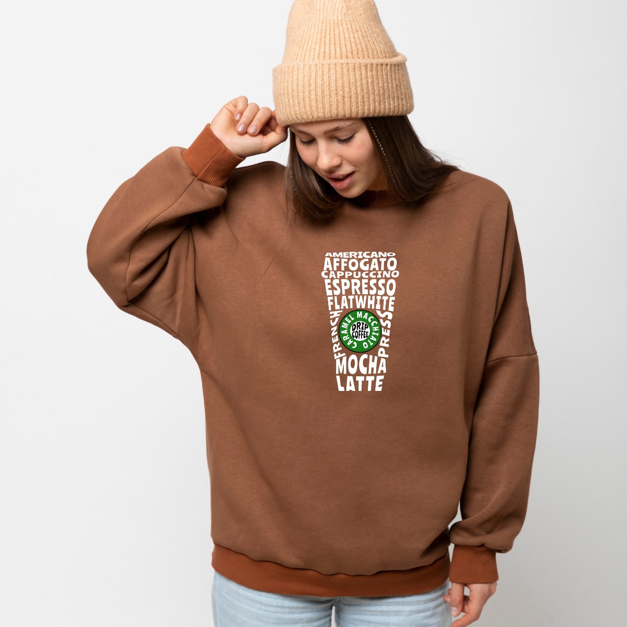 Cozy Motivational Crewneck Sweatshirt | Perfect Gift for Friends, Relaxed Wear, Lounge, Unique Design, Gift for Occasions