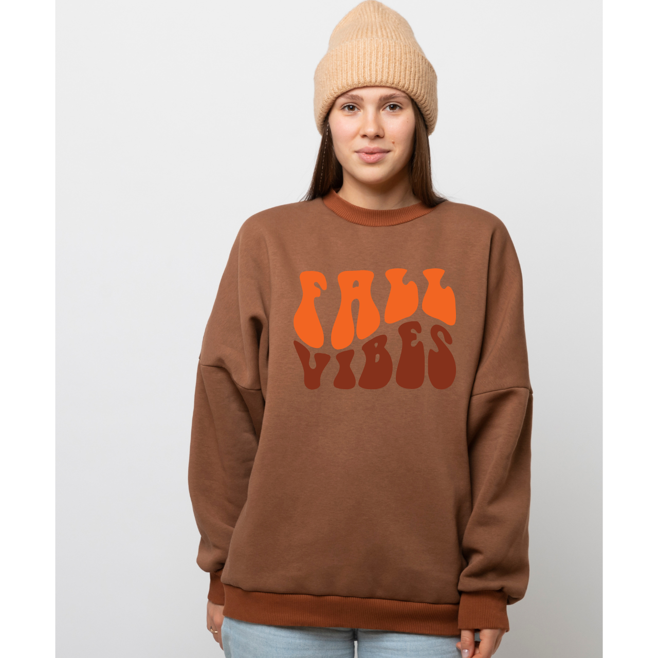 Fall Vibes Unisex Crewneck Sweatshirt