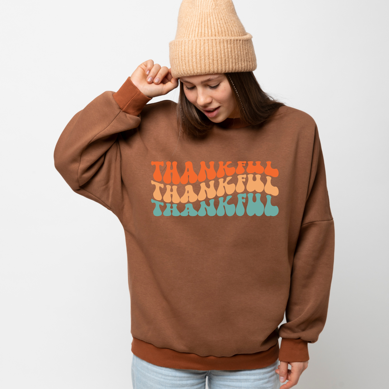 Fall Matching Family Outfit | Halloween & Thanksgiving Sweater | Pumpkin Season Mama & Me Sweatshirt