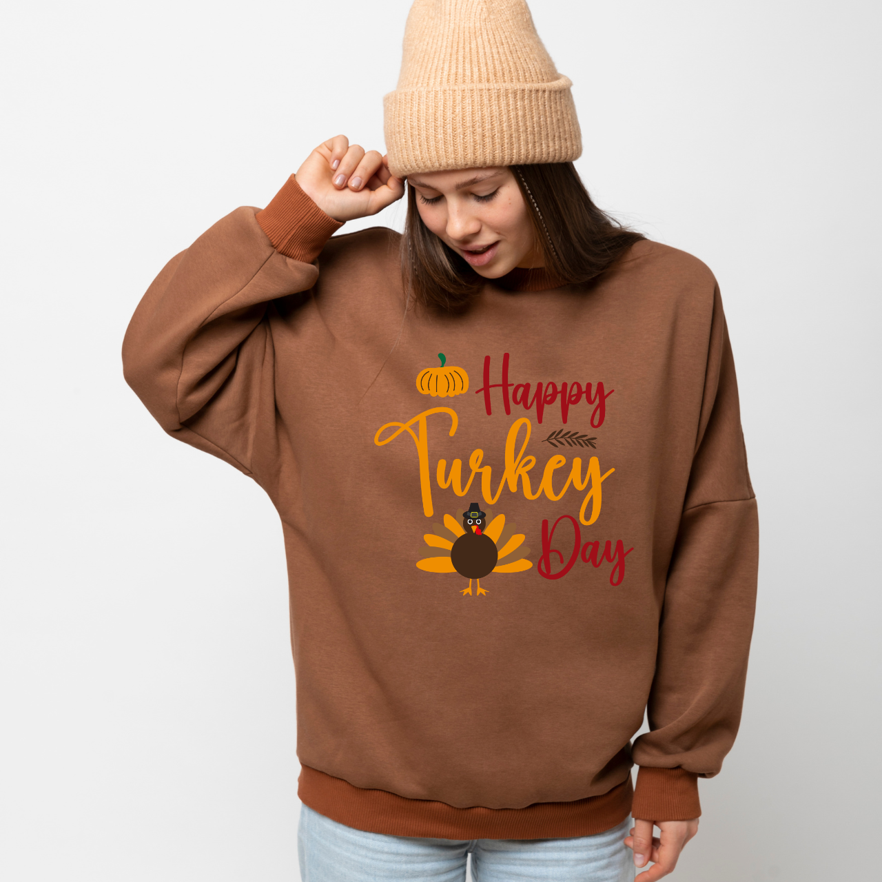 Mama and Me Fall Sweatshirt | Pumpkin Patch Outfit | Matching Halloween & Thanksgiving Crewneck