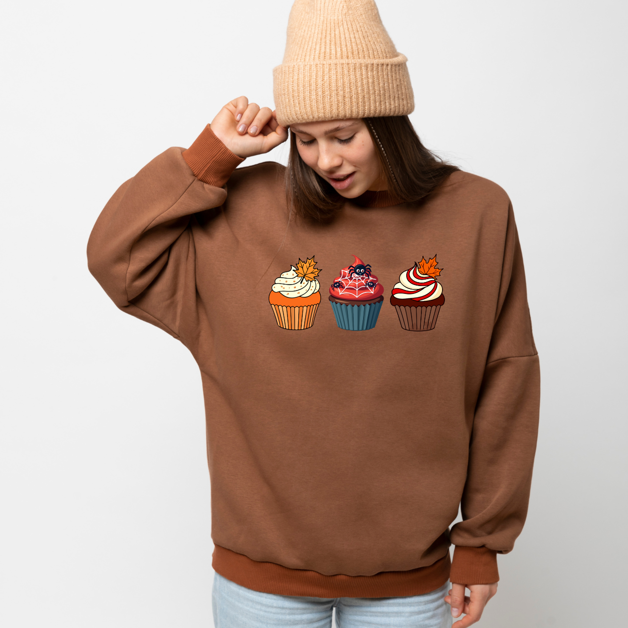 Fall Matching Family Outfit | Halloween & Thanksgiving Sweater | Pumpkin Season Mama & Me Sweatshirt