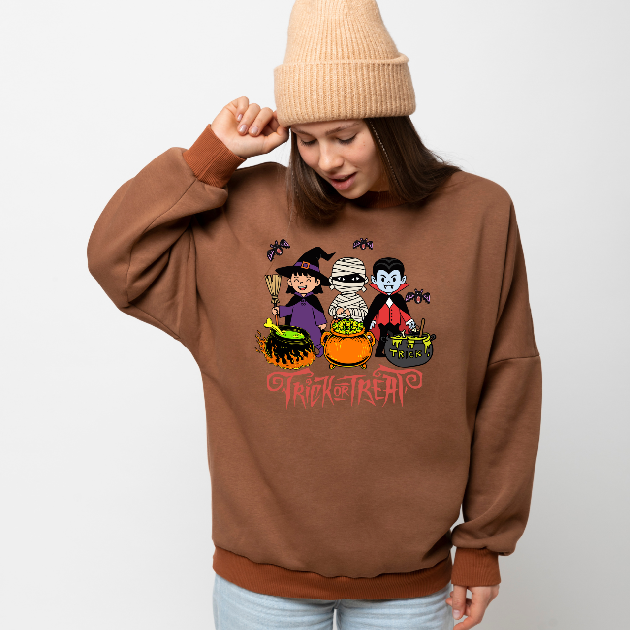 Pumpkin Season Mama & Me Sweatshirt | Fall Matching Family Outfit | Halloween & Thanksgiving Sweater
