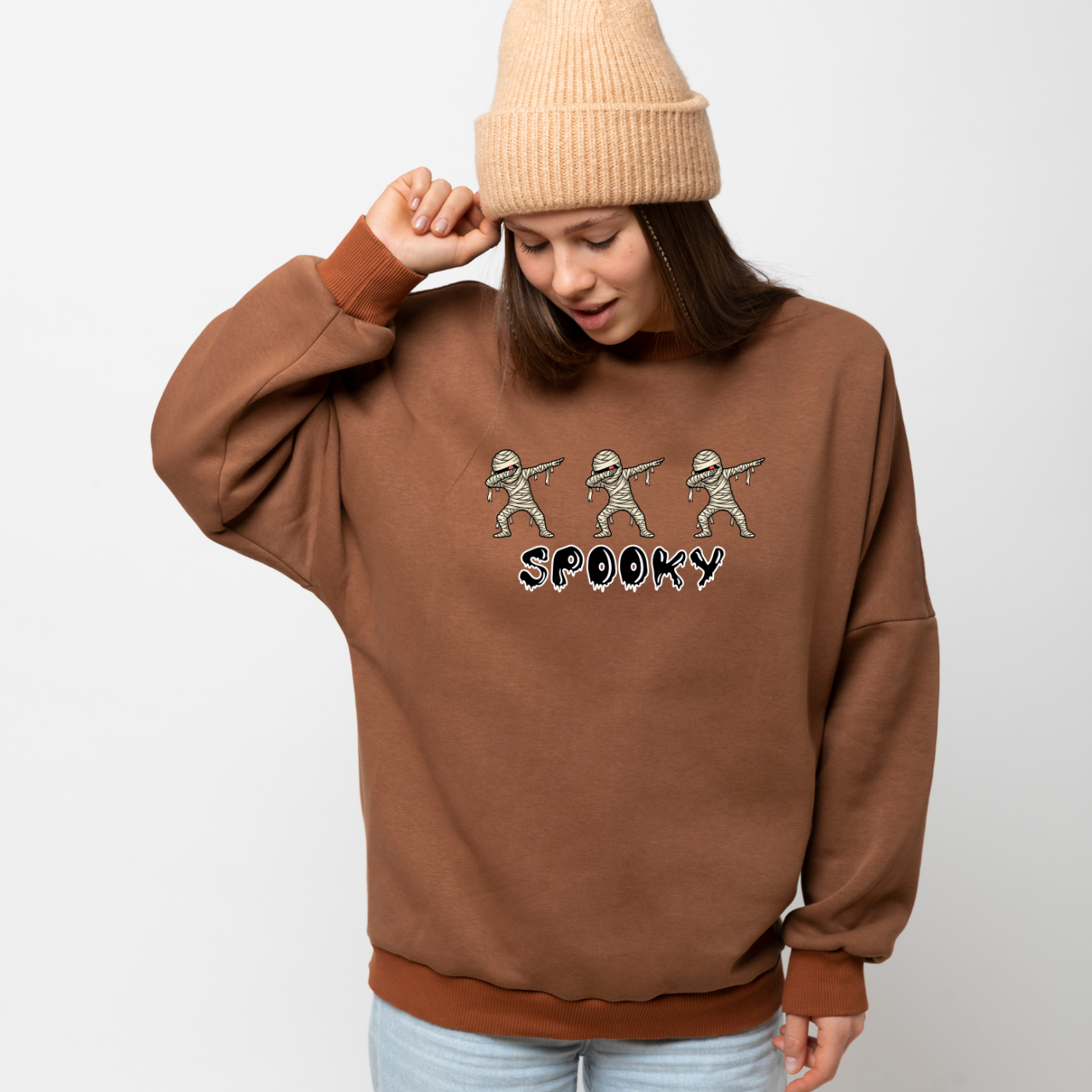 Spooky Halloween Matching Family Sweatshirt