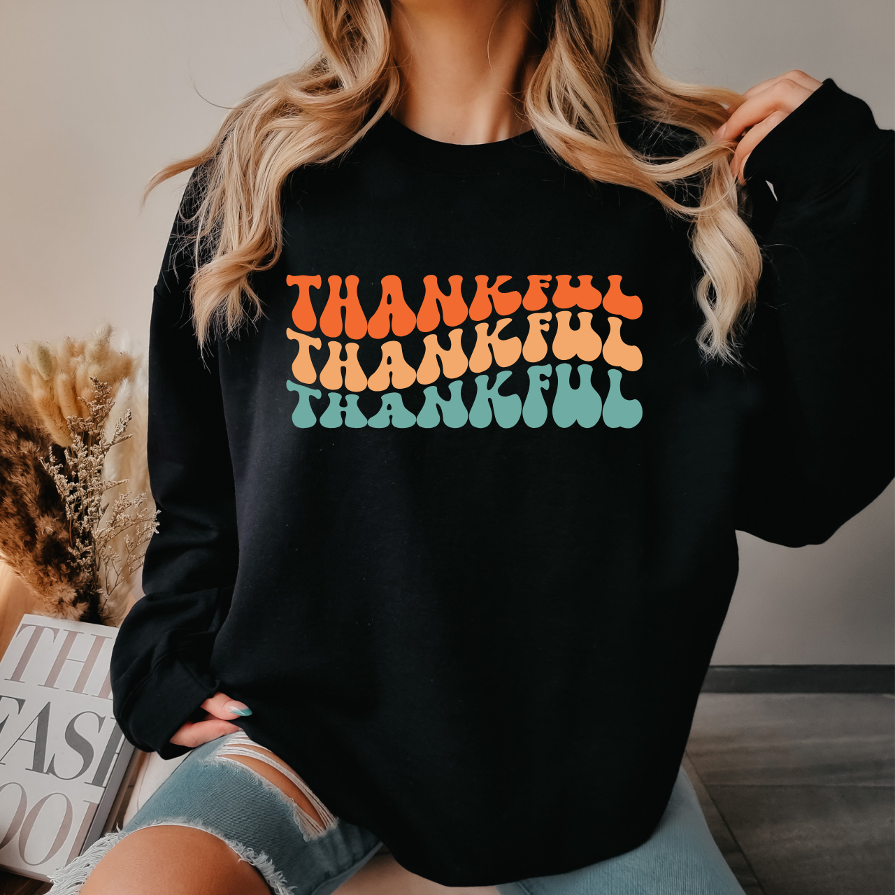 Fall Matching Family Outfit | Halloween & Thanksgiving Sweater | Pumpkin Season Mama & Me Sweatshirt