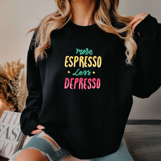 Espresso Mood Crewneck Sweatshirt