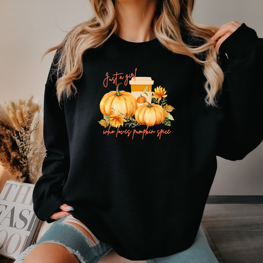 Autumn Pumpkin Crewneck Sweatshirt