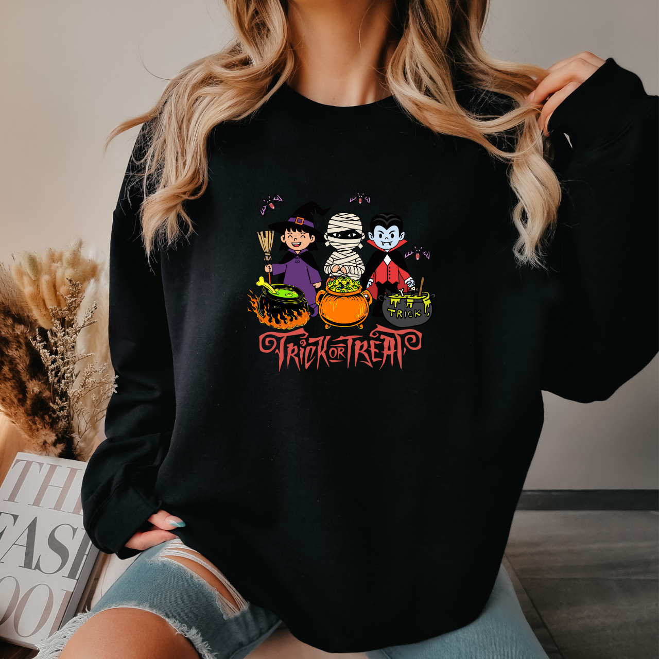 Pumpkin Season Mama & Me Sweatshirt | Fall Matching Family Outfit | Halloween & Thanksgiving Sweater