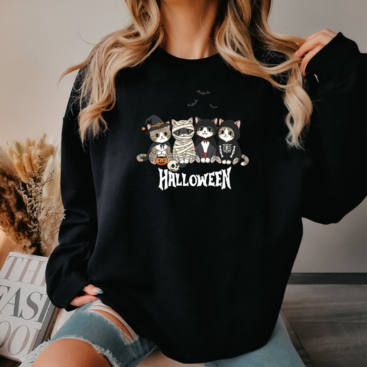 Halloween Pet Crewneck Sweatshirt