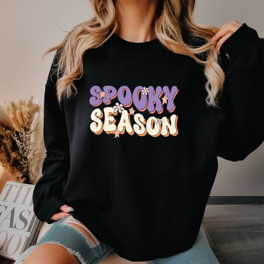 Halloween Vibes Unisex Crewneck Sweatshirt