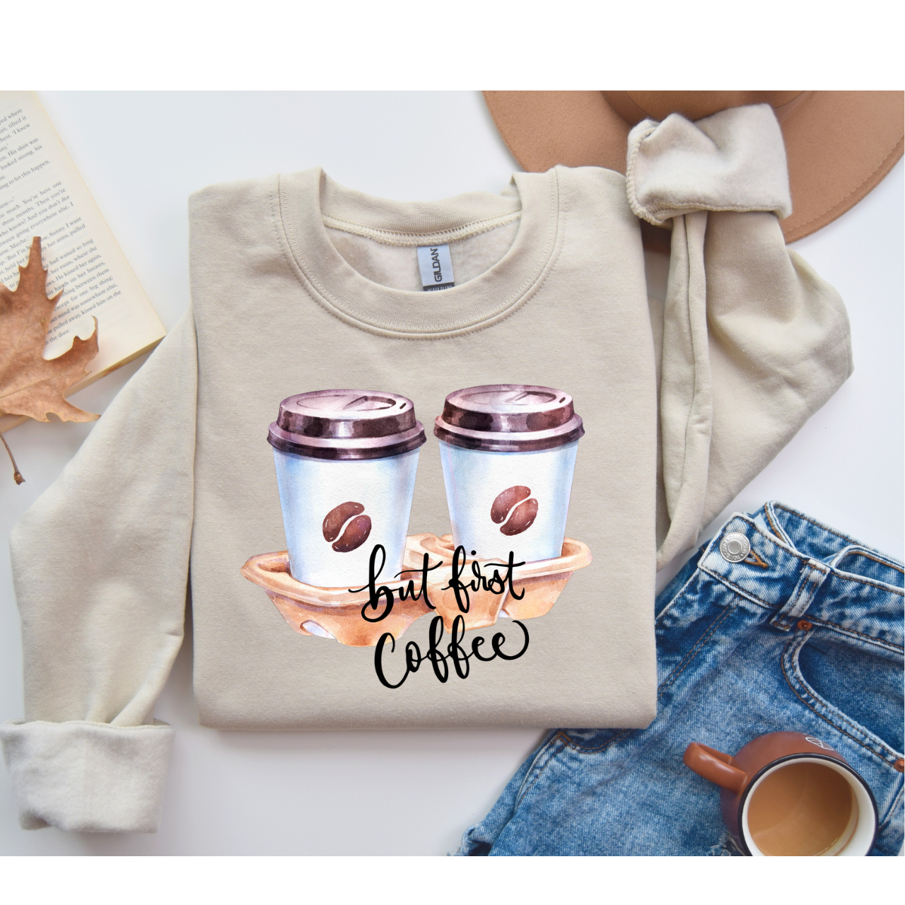 Coffee Lover's Crewneck Sweatshirt