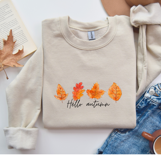 Autumn Leaves Crewneck Sweatshirt