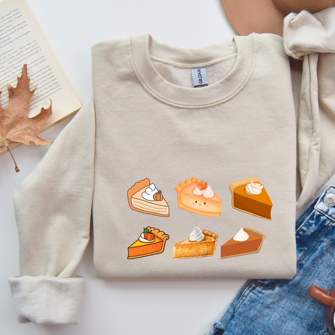 Fall Matching Family Outfit | Halloween & Thanksgiving Sweater | Pumpkin Season Mama & Me Sweatshirt