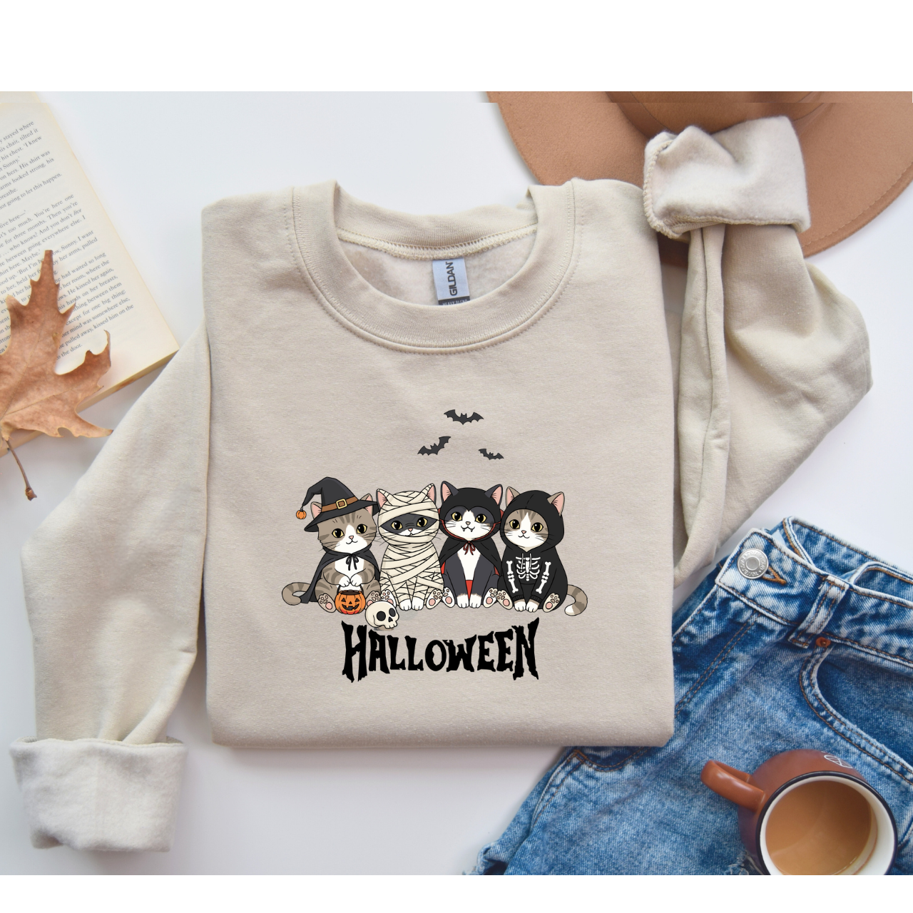 Halloween Pet Crewneck Sweatshirt