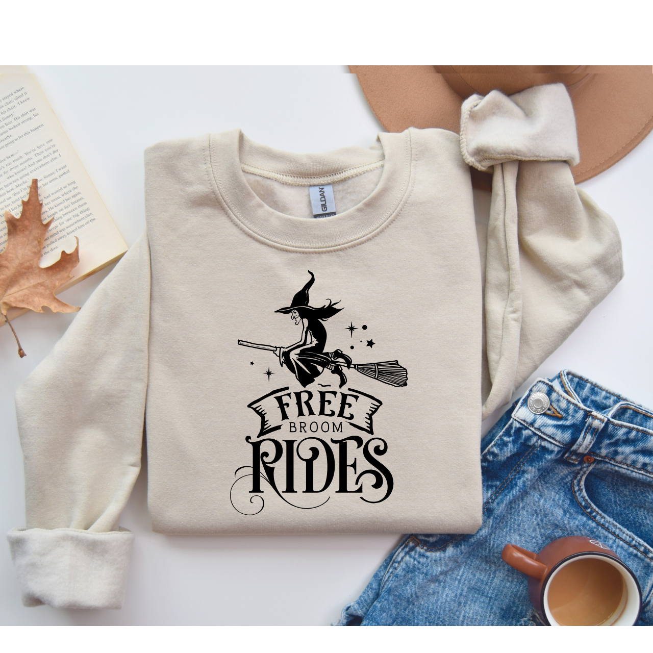 Whimsical Witch Sweatshirt
