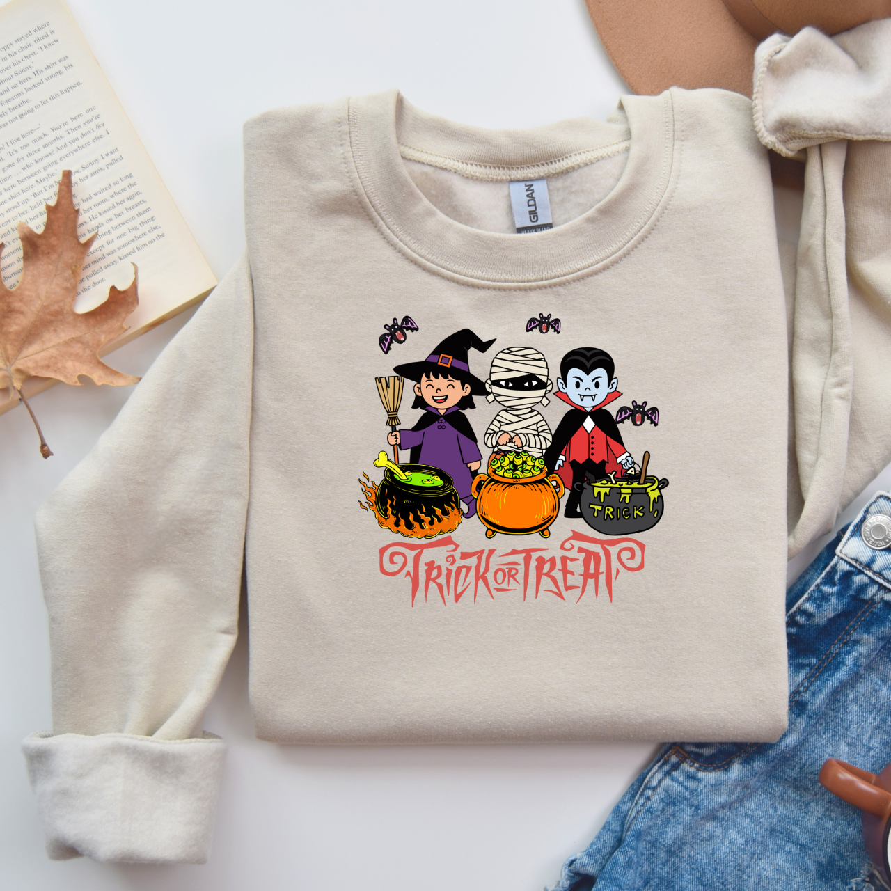 Pumpkin Season Mama & Me Sweatshirt | Fall Matching Family Outfit | Halloween & Thanksgiving Sweater