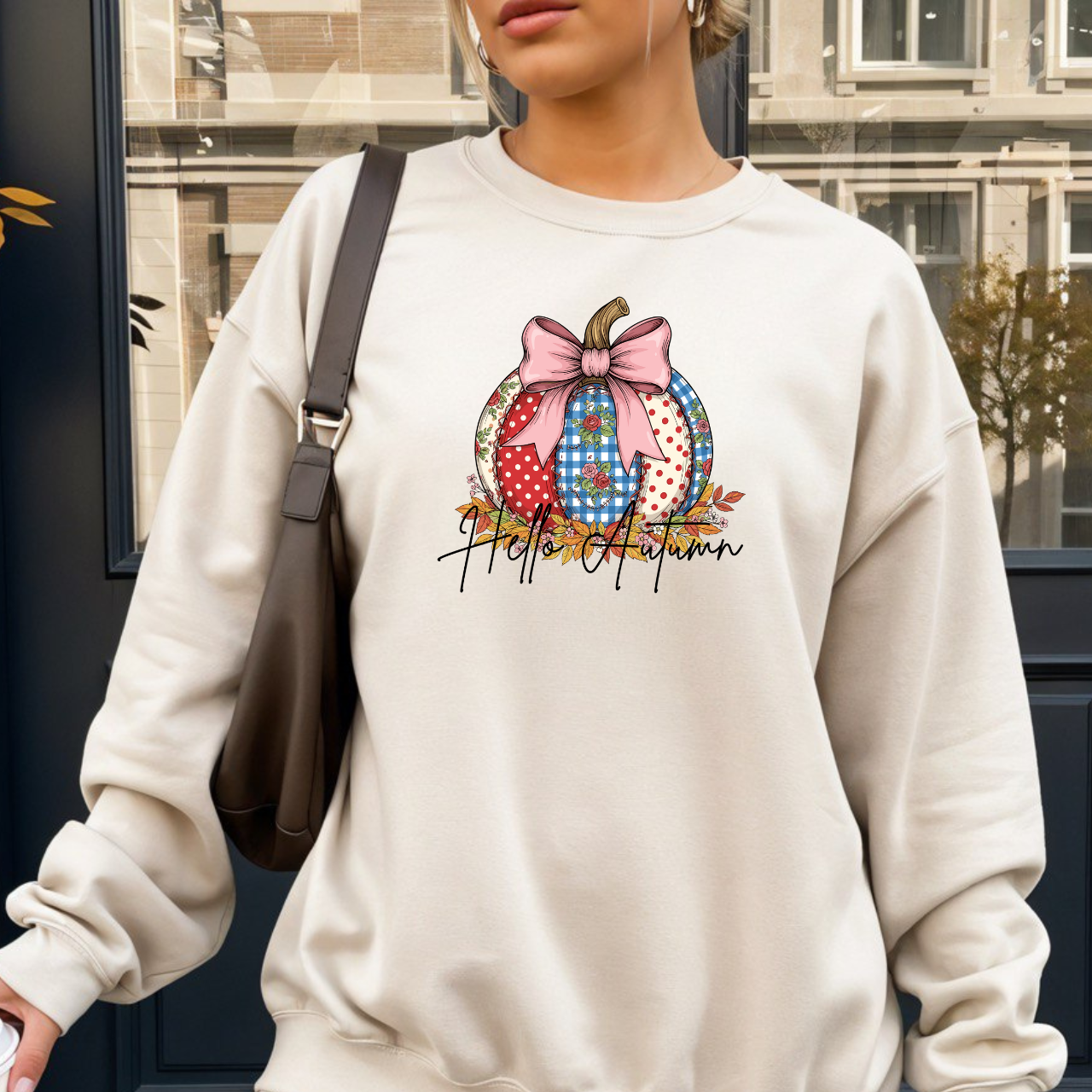 Pumpkin Season Mama & Me Sweatshirt | Fall Matching Family Outfit | Halloween & Thanksgiving Sweater