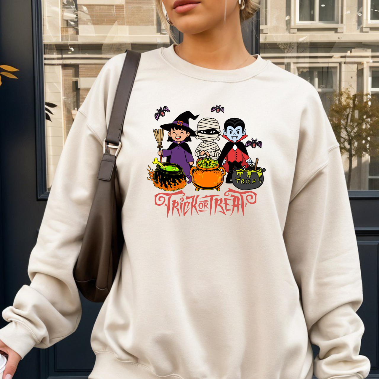 Pumpkin Season Mama & Me Sweatshirt | Fall Matching Family Outfit | Halloween & Thanksgiving Sweater