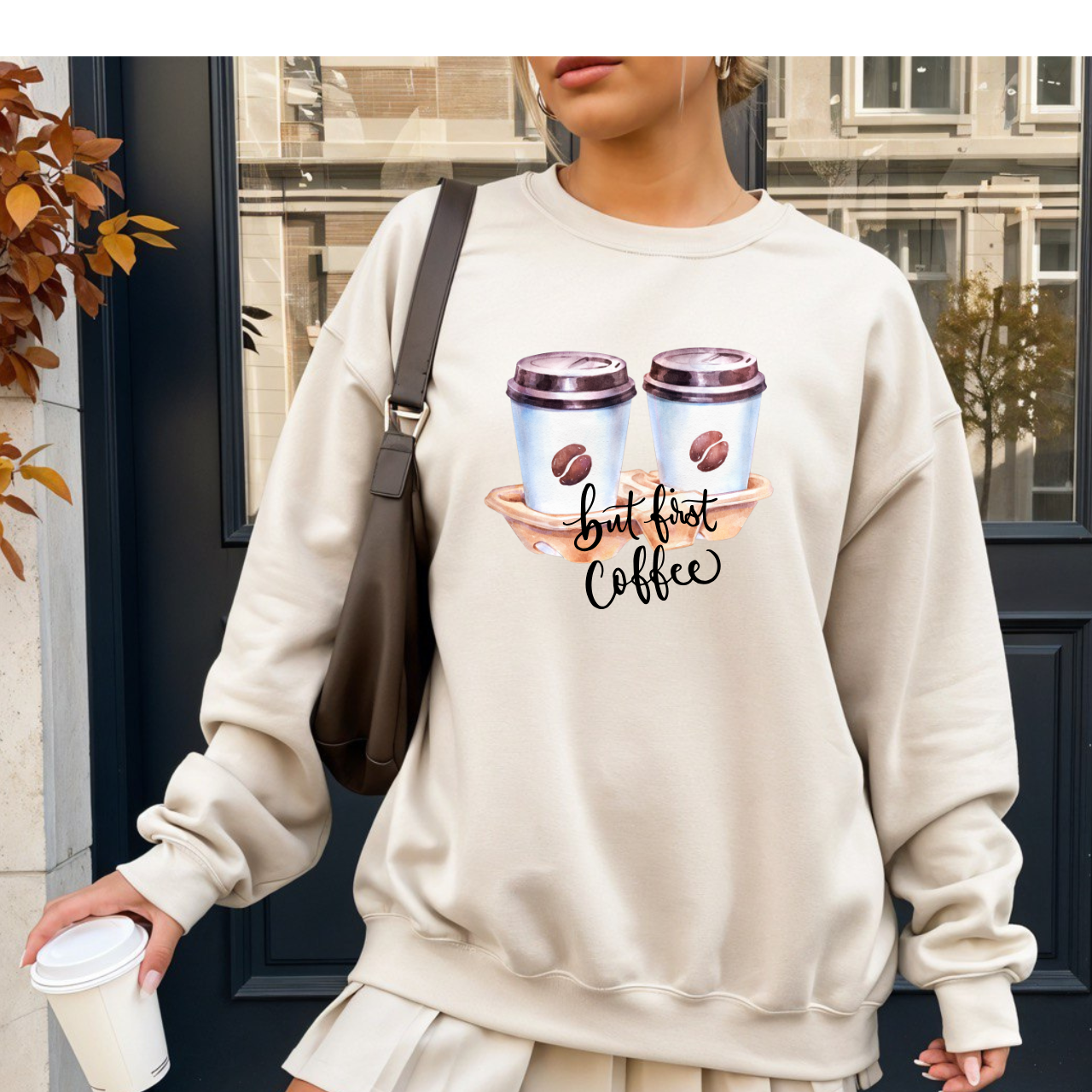 Coffee Lover's Crewneck Sweatshirt