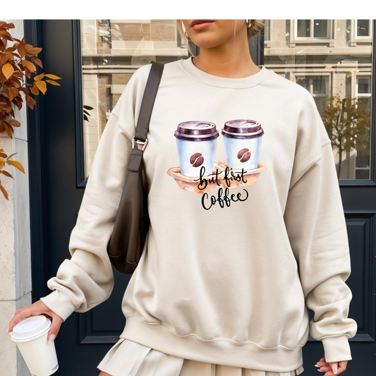 Coffee Lover's Crewneck Sweatshirt