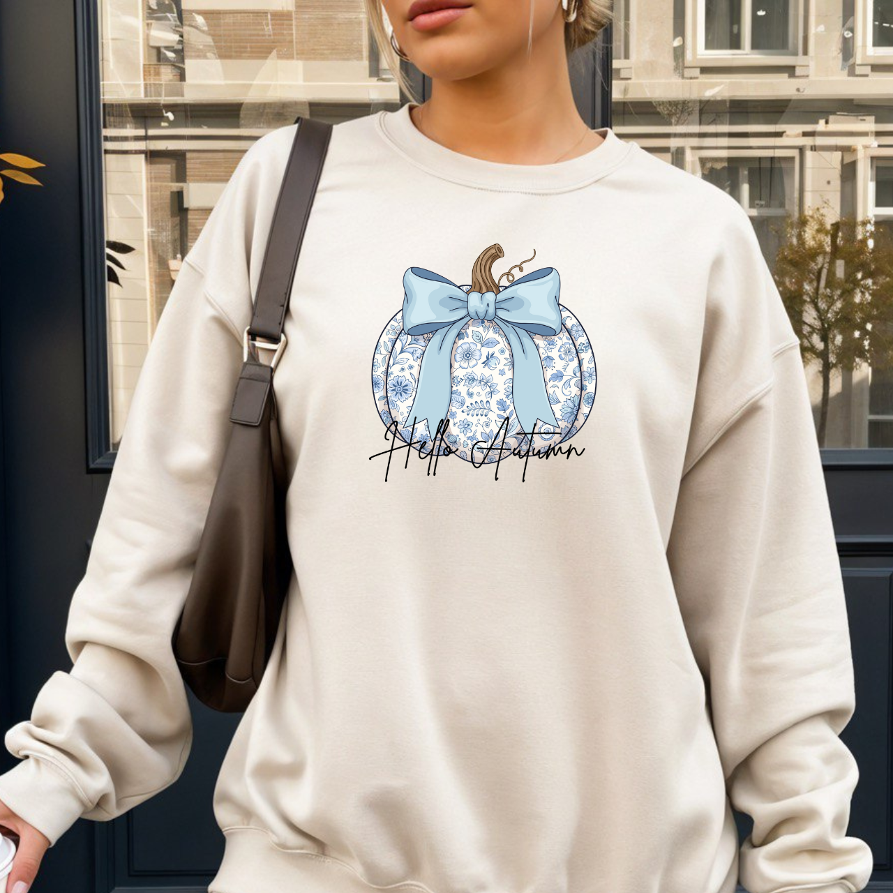 Pumpkin Season Mama & Me Sweatshirt | Fall Matching Family Outfit | Halloween & Thanksgiving Sweater