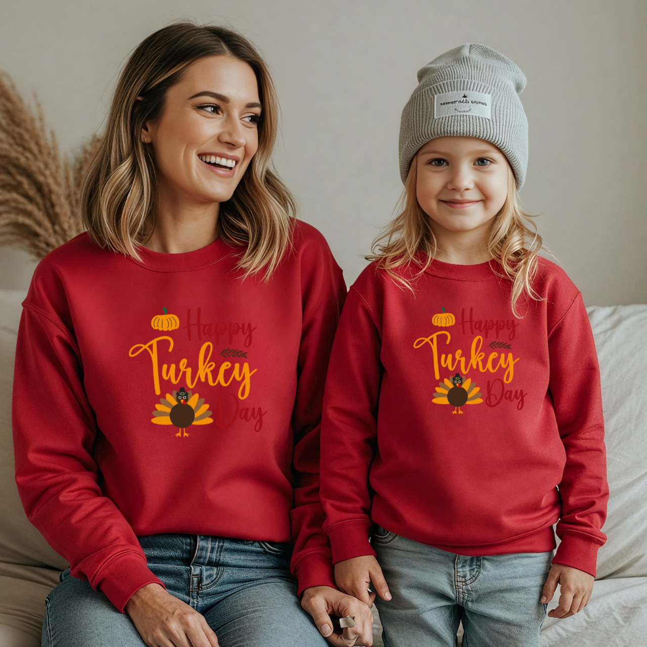 Mama and Me Fall Sweatshirt | Pumpkin Patch Outfit | Matching Halloween & Thanksgiving Crewneck